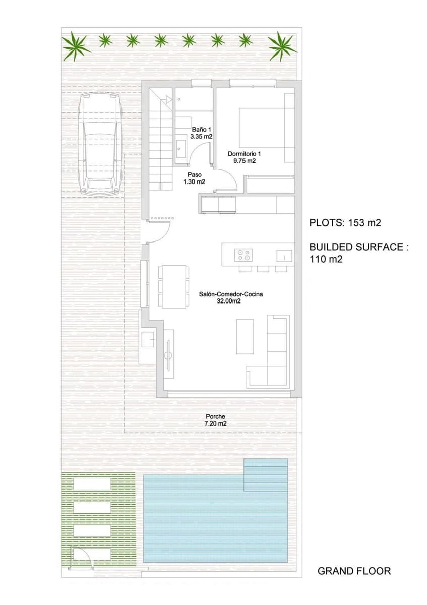 3 Zimmer Villa zu verkaufen in San Javier mit Pool - 385.000 € (Ref: 9433034)