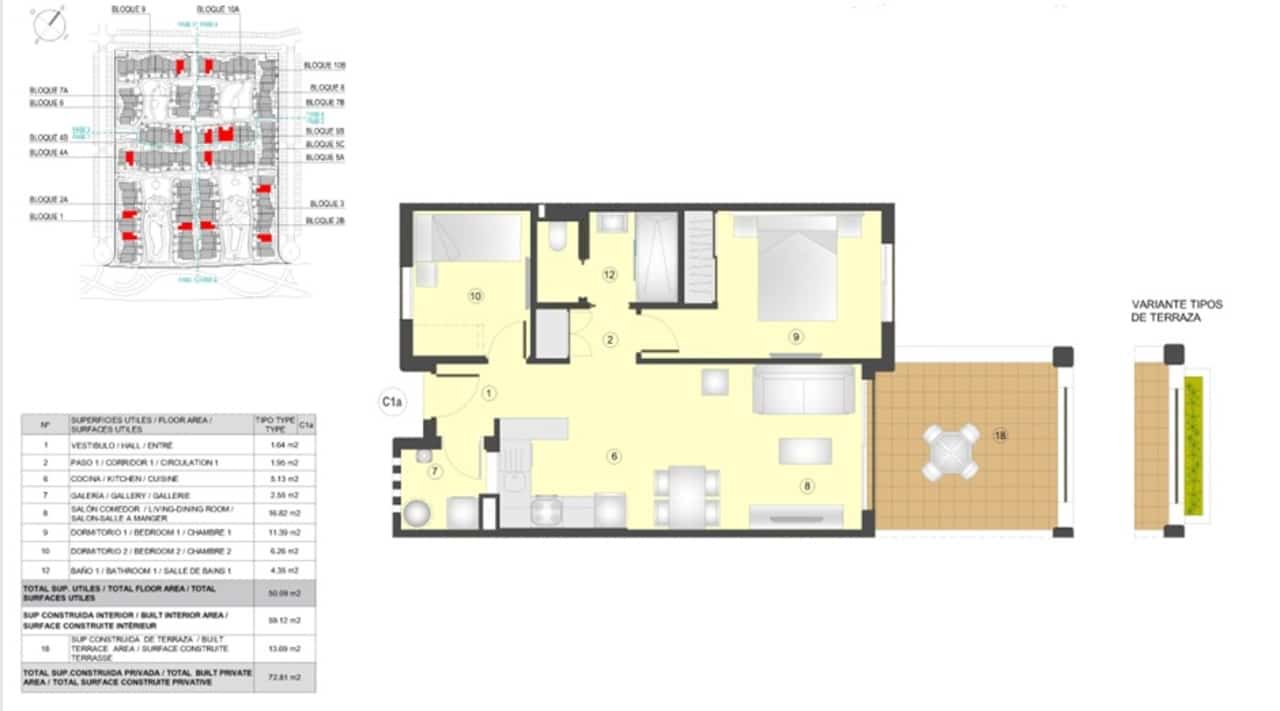 2 slaapkamer Appartement te koop in San Juan de los Terreros met zwembad garage - € 185.000 (Ref: 9439465)