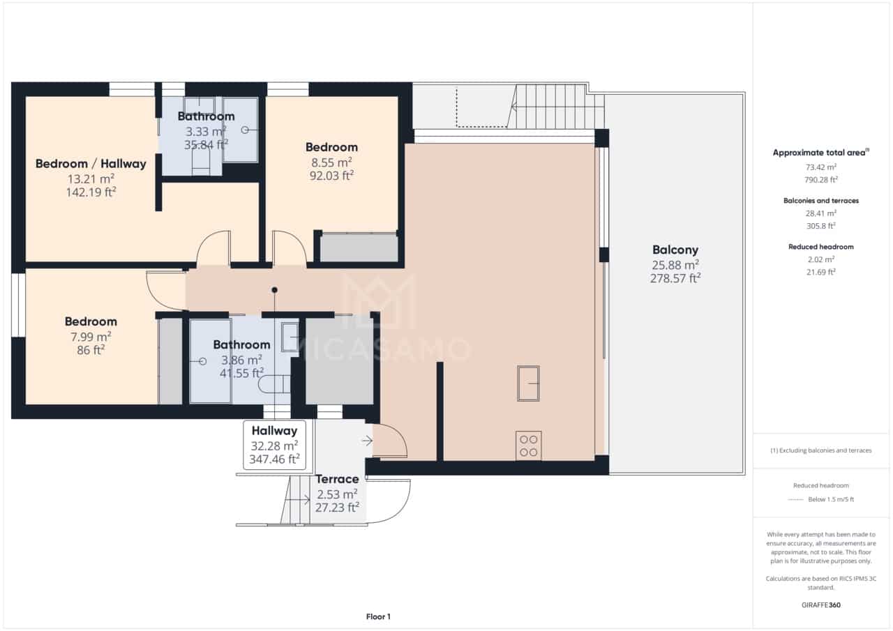 3 slaapkamer Penthouse te koop in Mar de Cristal - € 379.000 (Ref: 9445767)