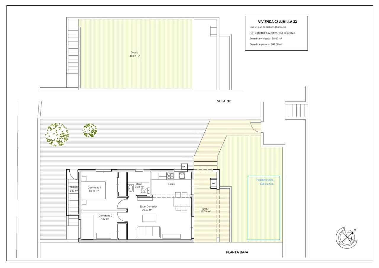 2 bedroom Bungalow for sale in Villamartin - € 199,000 (Ref: 9451791)