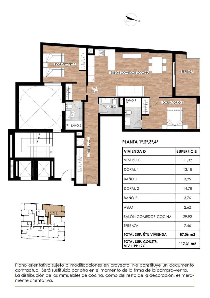 2 Zimmer Apartment zu verkaufen in Torrevieja mit Pool - 259.000 € (Ref: 9455844)