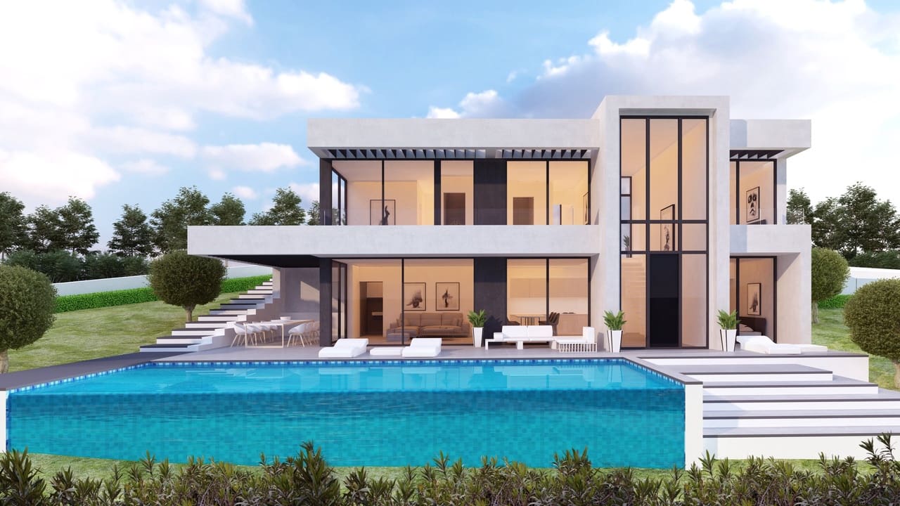 4 sypialnia Willa na sprzedaż w La Villajoyosa / Vila Joiosa z basenem garażem - 855 000 € (Ref: 9475518)