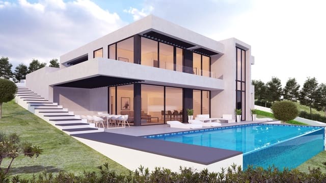 4 sypialnia Willa na sprzedaż w Plans - Gasparot, La Villajoyosa / Vila Joiosa z basenem garażem - 855 000 € (Ref: 9475518)