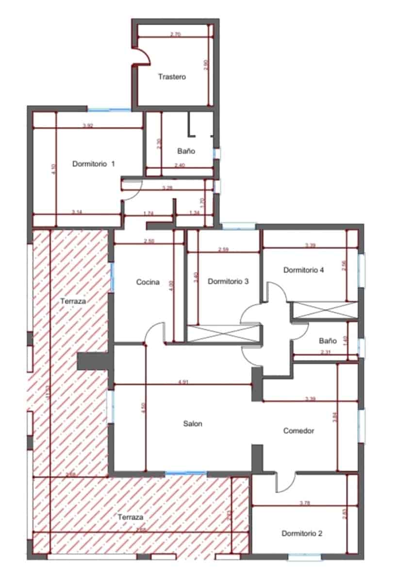 4 sovrum Villa till salu i Los Balcones - 425 000 € (Ref: 9475904)