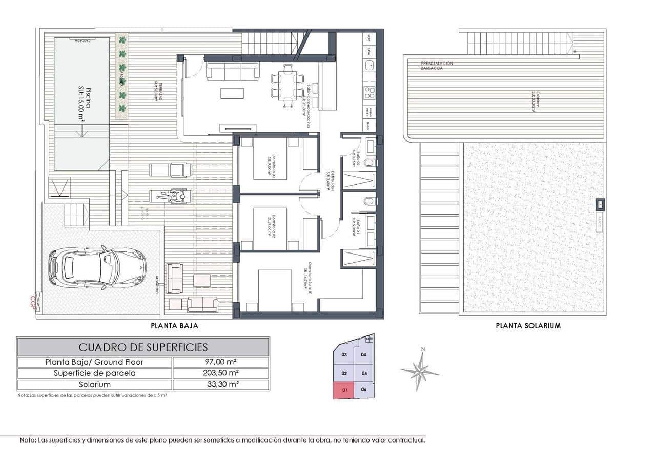 3 sovrum Hus till salu i Dolores med pool - 459 900 € (Ref: 9499641)
