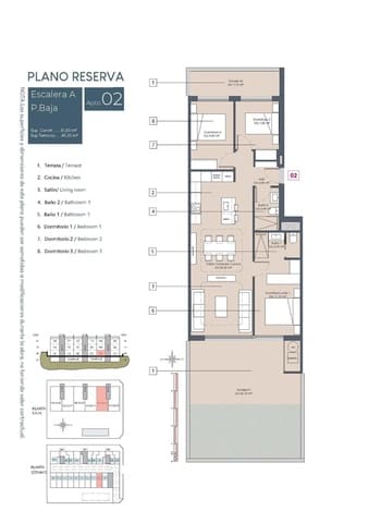 3 chambre Appartement à vendre à Benijófar avec piscine - 309 900 € (Ref: 9508362)