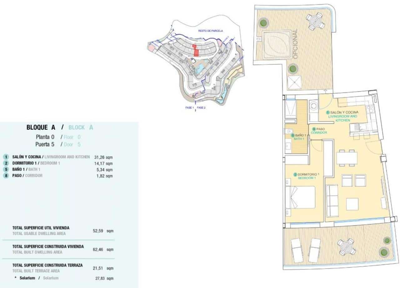 1 Zimmer Apartment zu verkaufen in Aguilas mit Pool - 290.000 € (Ref: 9535755)
