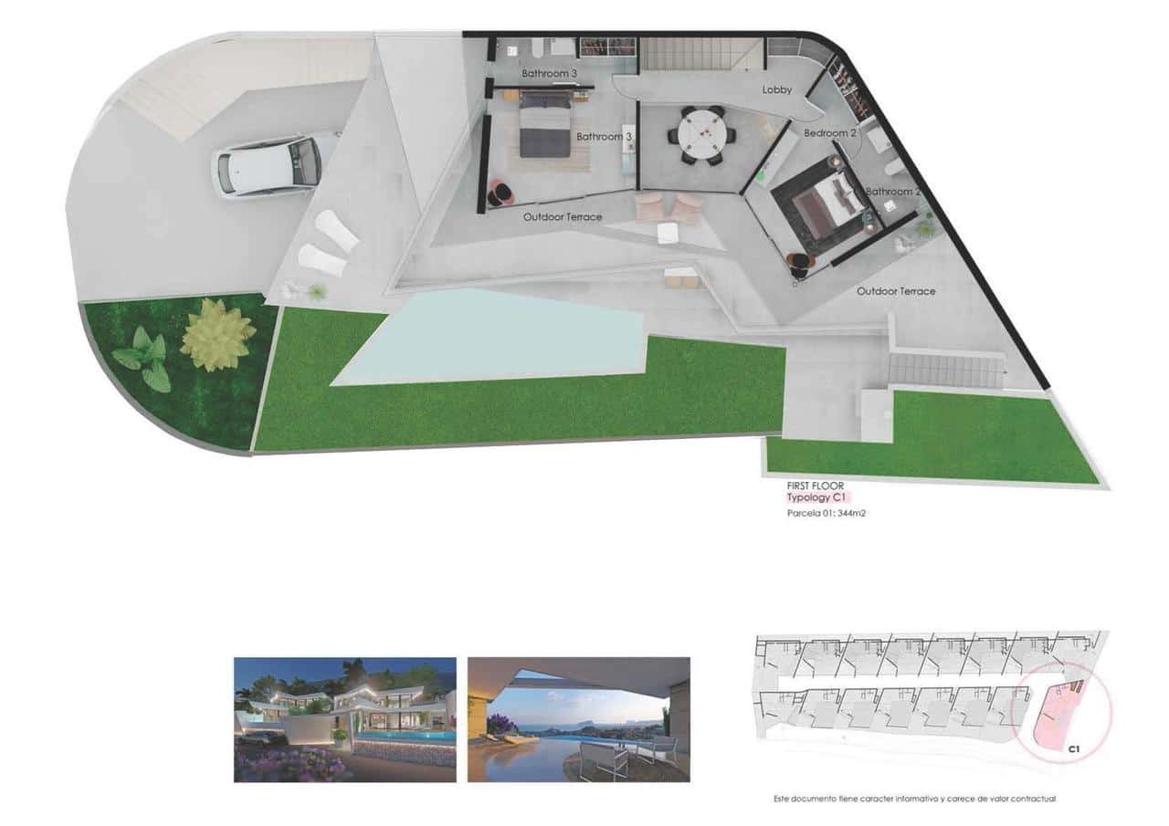 4 bedroom Villa for sale in Benitachell / Benitatxell with pool - € 1,390,000 (Ref: 9535757)