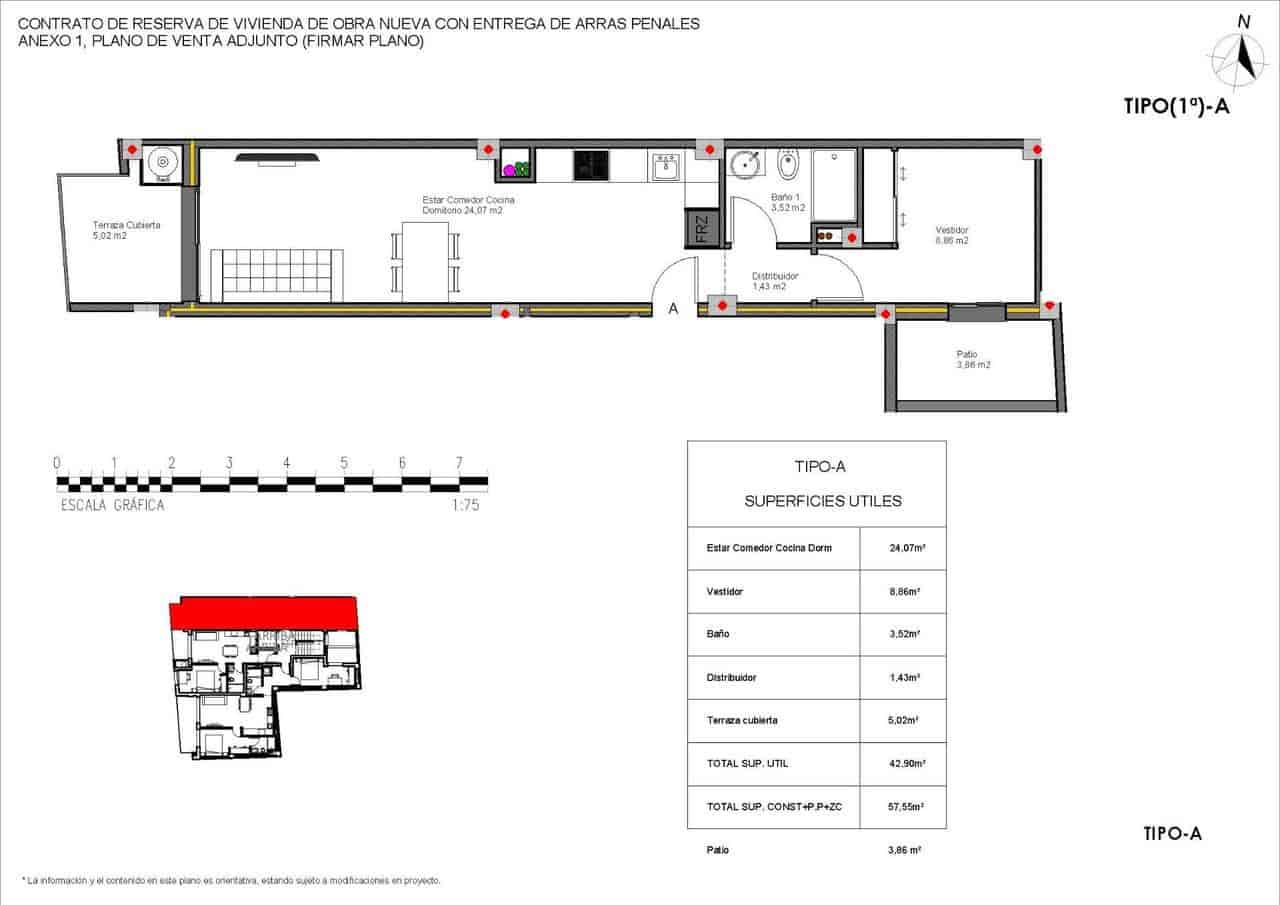 1 slaapkamer Appartement te koop in Torrevieja met zwembad - € 185.000 (Ref: 9578460)