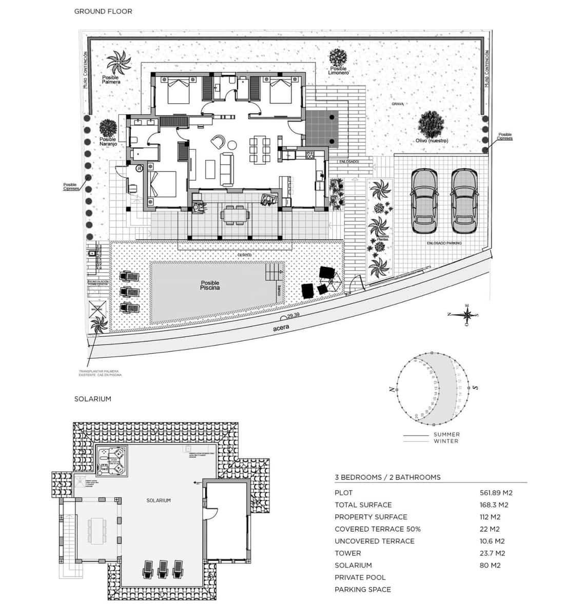 Chalet de 3 habitaciones en Rojales en venta con piscina - 871.162 € (Ref: 9622303)