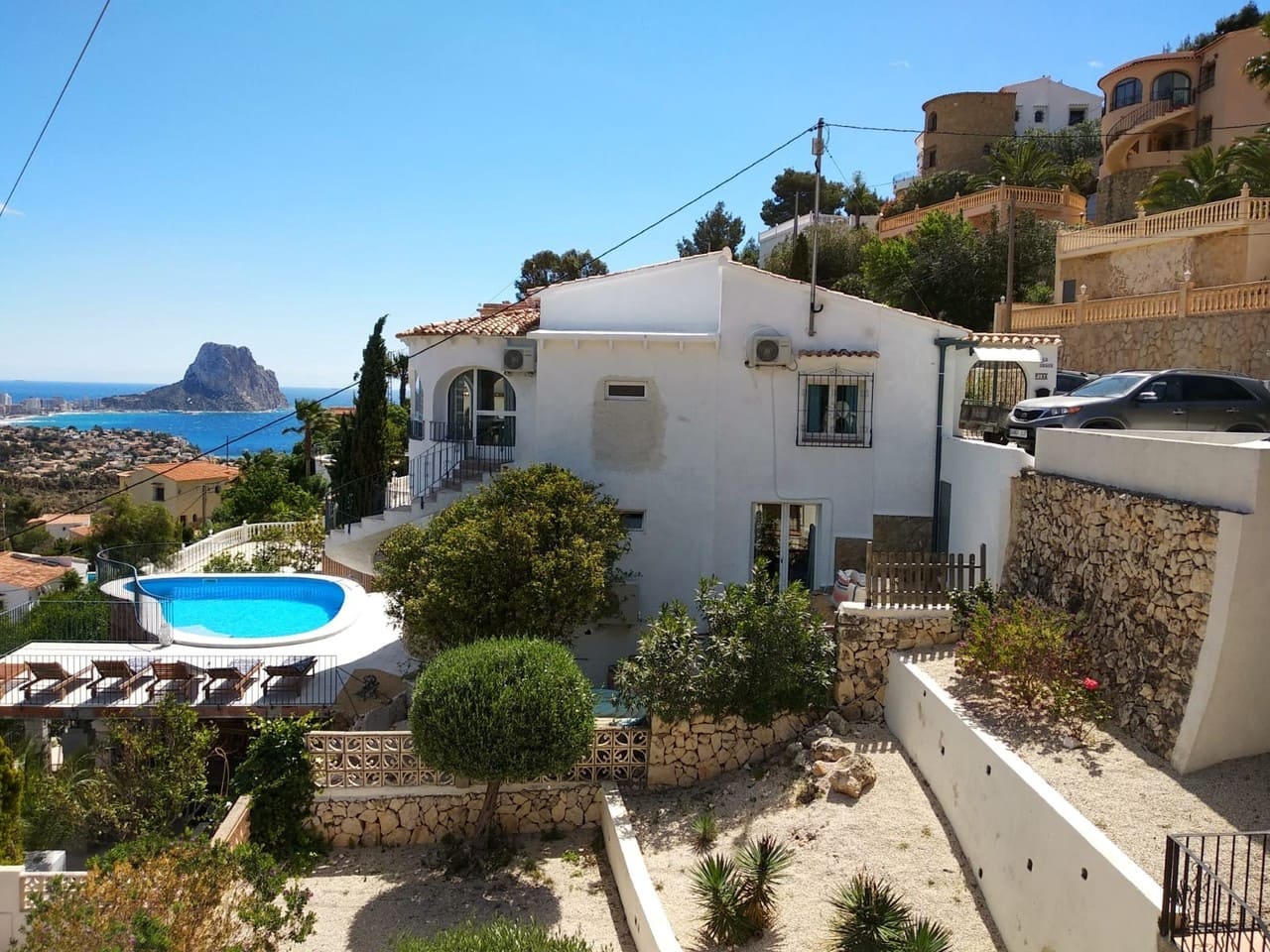 5 makuuhuone Huvila myytävänä paikassa Calpe / Calp - 635 000 € (Ref: 9629590)