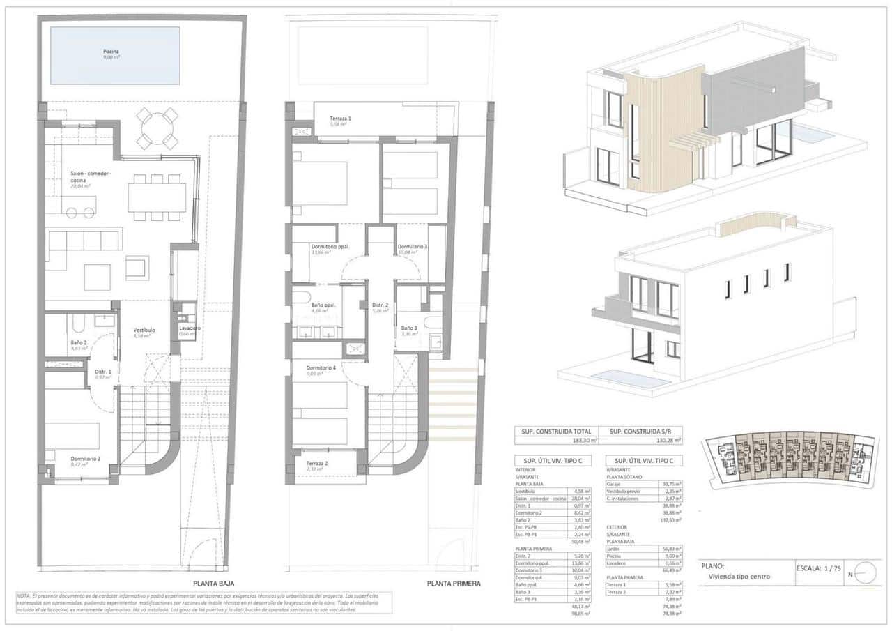 4 chambre Villa/Maison à vendre à Aguilas avec piscine - 399 000 € (Ref: 9660810)
