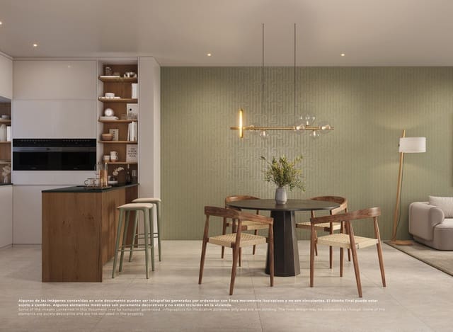 2 makuuhuone Huoneisto myytävänä paikassa Baños y Mendigo, Murcia kaupunki mukana uima-altaan 
autotalli - 299 000 € (Ref: 9673784)