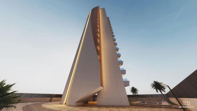 3 quarto Apartamento para venda em Pueblo, Calpe / Calp com piscina - 544 000 € (Ref: 9694690)