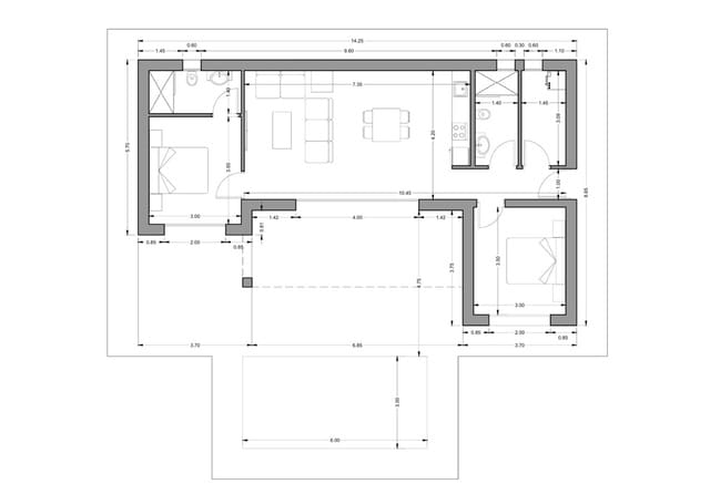 2 chambre Villa/Maison à vendre à Torre del Rico, Jumilla avec piscine garage - 299 000 € (Ref: 9719453)