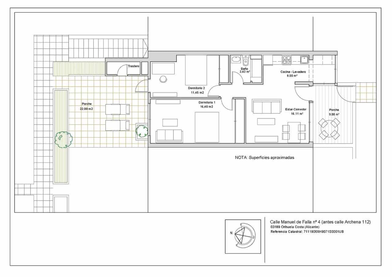 2 chambre Bungalow à vendre à Orihuela Costa - 225 000 € (Ref: 9719474)