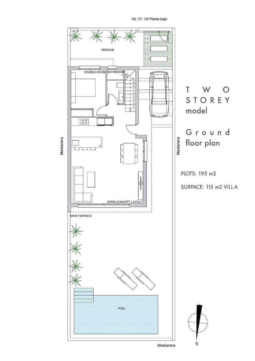 3 makuuhuone Huvila myytävänä paikassa Los Alcazares mukana uima-altaan - 429 000 € (Ref: 9728554)