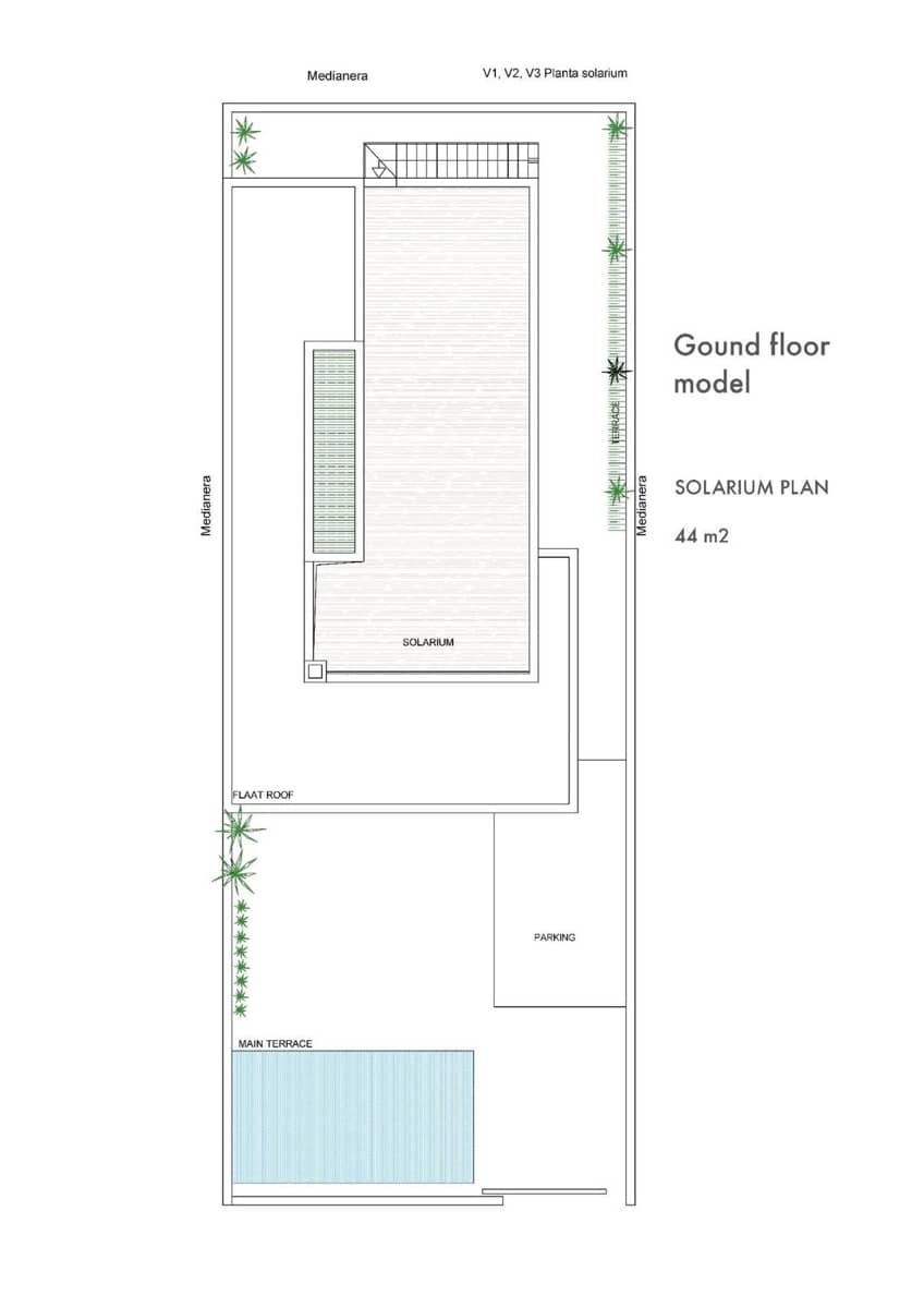 2 soverom Villa til salgs i Los Alcazares med svømmebasseng - € 439 000 (Ref: 9728556)