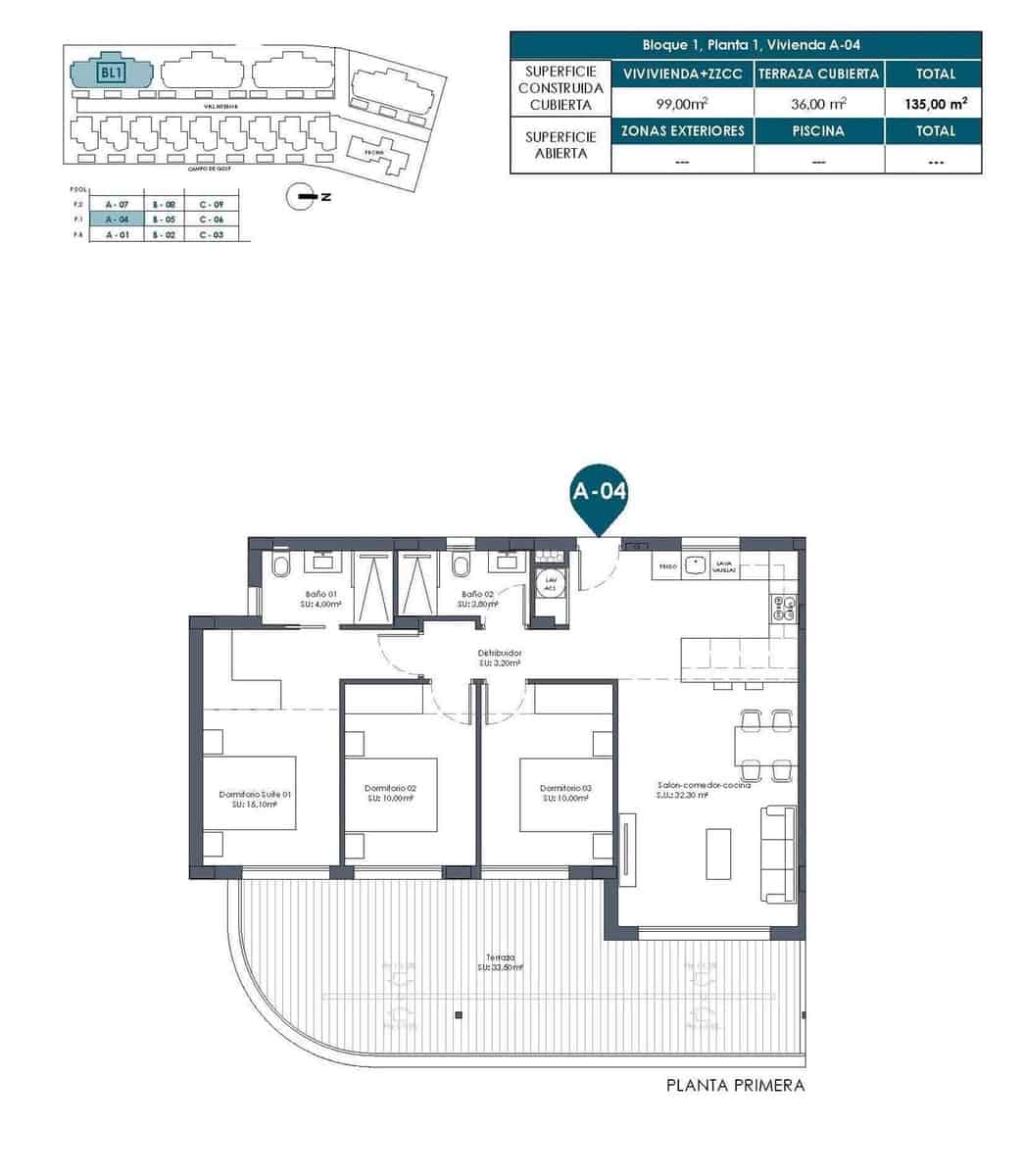 Apartamento de 3 habitaciones en Los Alcázares en venta con piscina - 369.000 € (Ref: 9730173)