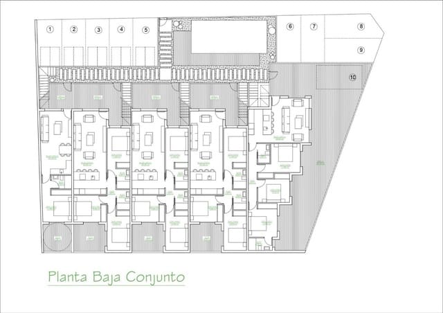 1 chambre Bungalow à vendre à San Pedro del Pinatar ciudad, San Pedro del Pinatar avec piscine - 194 900 € (Ref: 9777758)