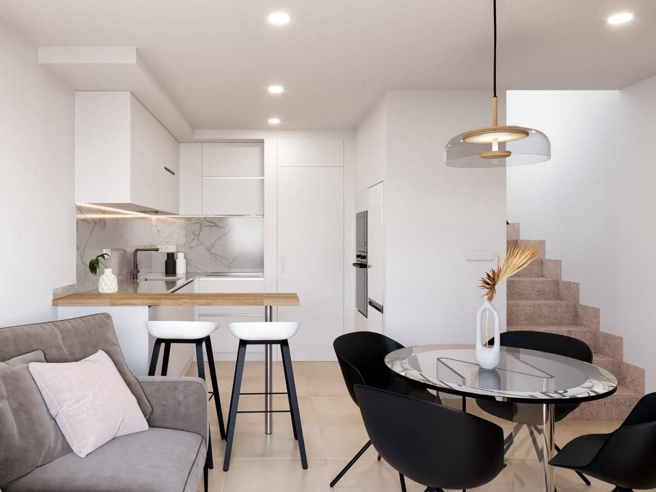 3 chambre Maison de Ville à vendre à Torre-Pacheco avec piscine - 219 900 € (Ref: 9798949)