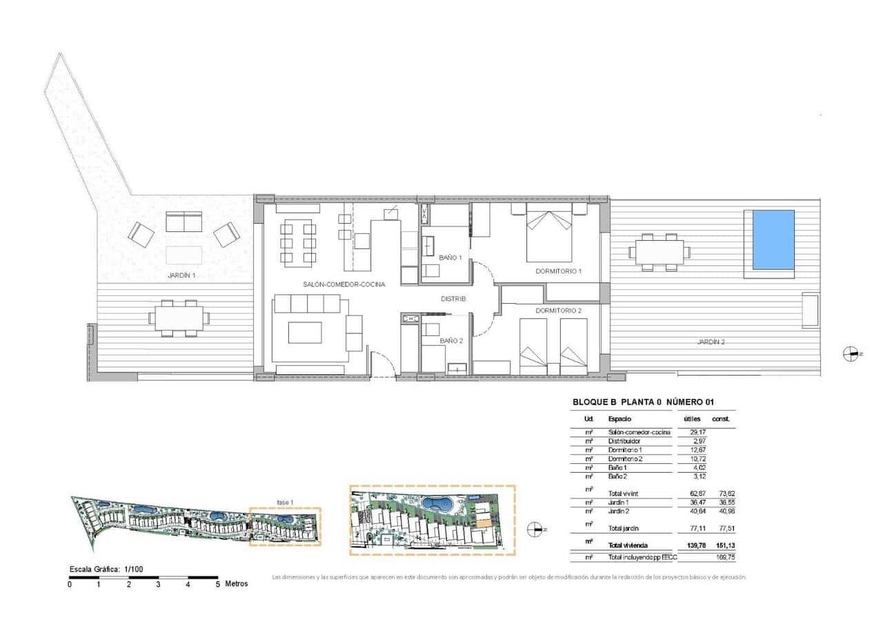 Apartamento de 2 habitaciones en La Nucia en venta con piscina - 367.900 € (Ref: 9798965)