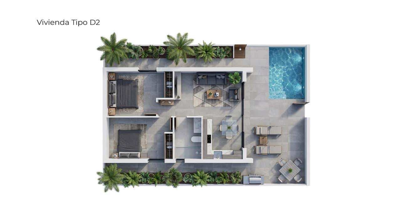 2 bedroom Villa for sale in Vera with pool - € 370,000 (Ref: 9800544)