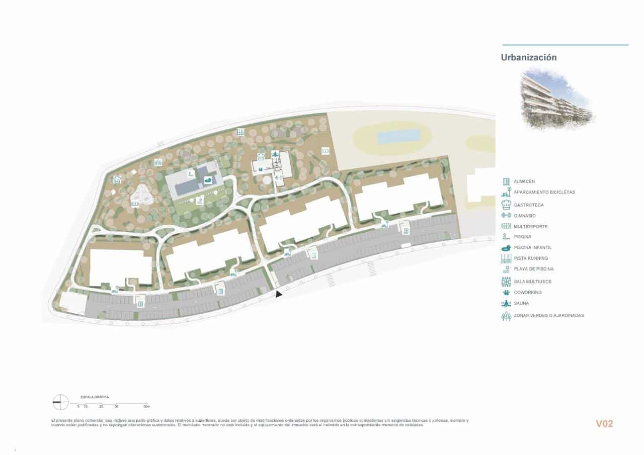 2 slaapkamer Penthouse te koop in Denia met zwembad - € 410.000 (Ref: 9811336)