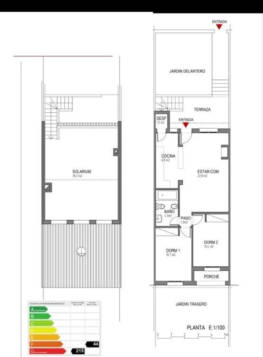 2 bedroom Bungalow for sale in Orihuela Costa with pool - € 198,000 (Ref: 9814276)