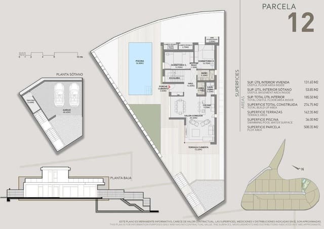 3 soveværelse Villa til salg i Levante Alto, Benidorm med swimmingpool - € 1.450.000 (Ref: 9827091)