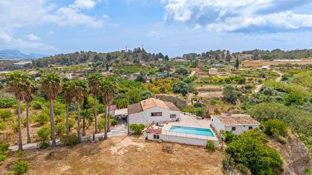 4 soverom Finca/Herregård til salgs i La Nucia Pueblo  , La Nucia med svømmebasseng garasje - € 795 000 (Ref: 9835986)