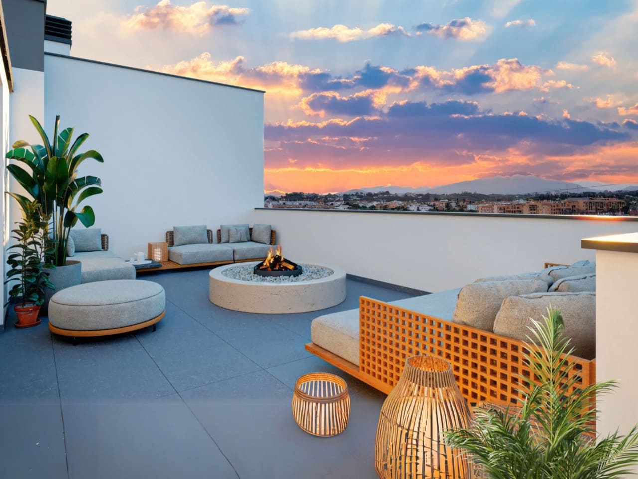 3 soveværelse Penthouse til salg i Fuengirola med swimmingpool - € 720.000 (Ref: 9838991)