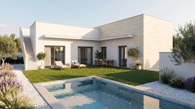 3 chambre Villa/Maison à vendre à Mazarrón ciudad, Mazarrón avec piscine - 289 900 € (Ref: 9873061)
