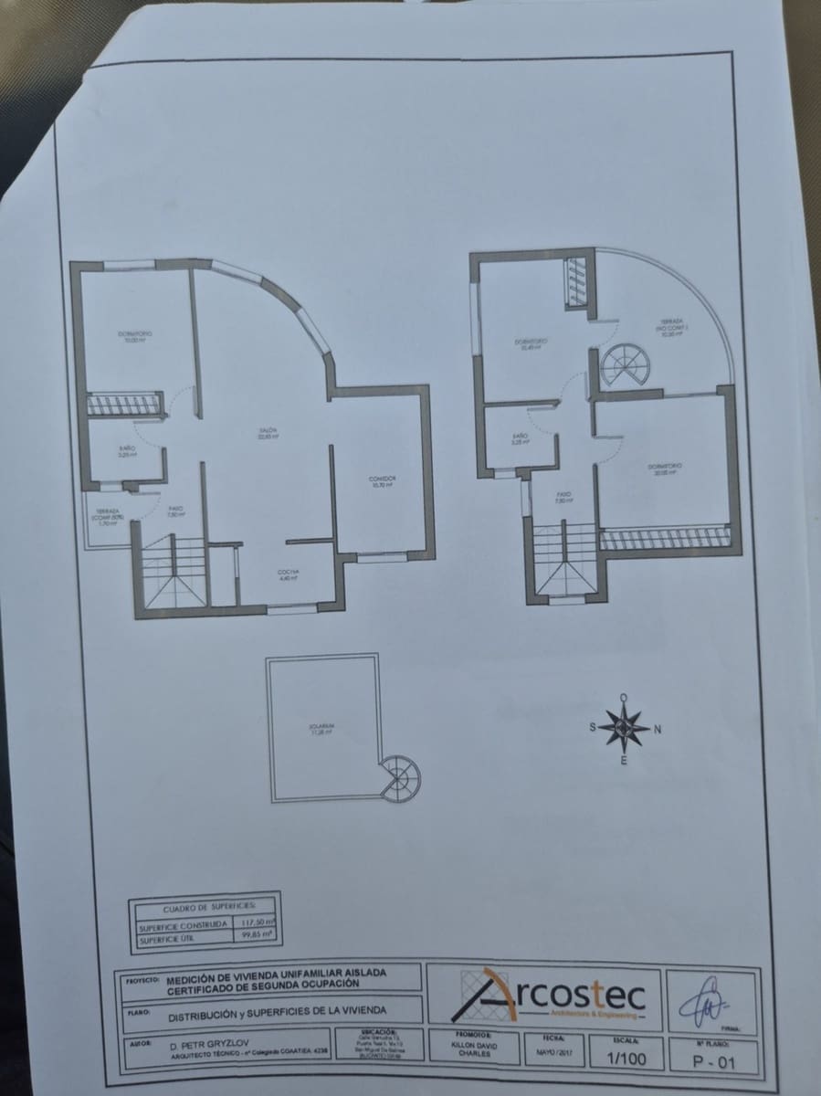 3 sovrum Villa till salu i Villamartin - 269 900 € (Ref: 9900345)