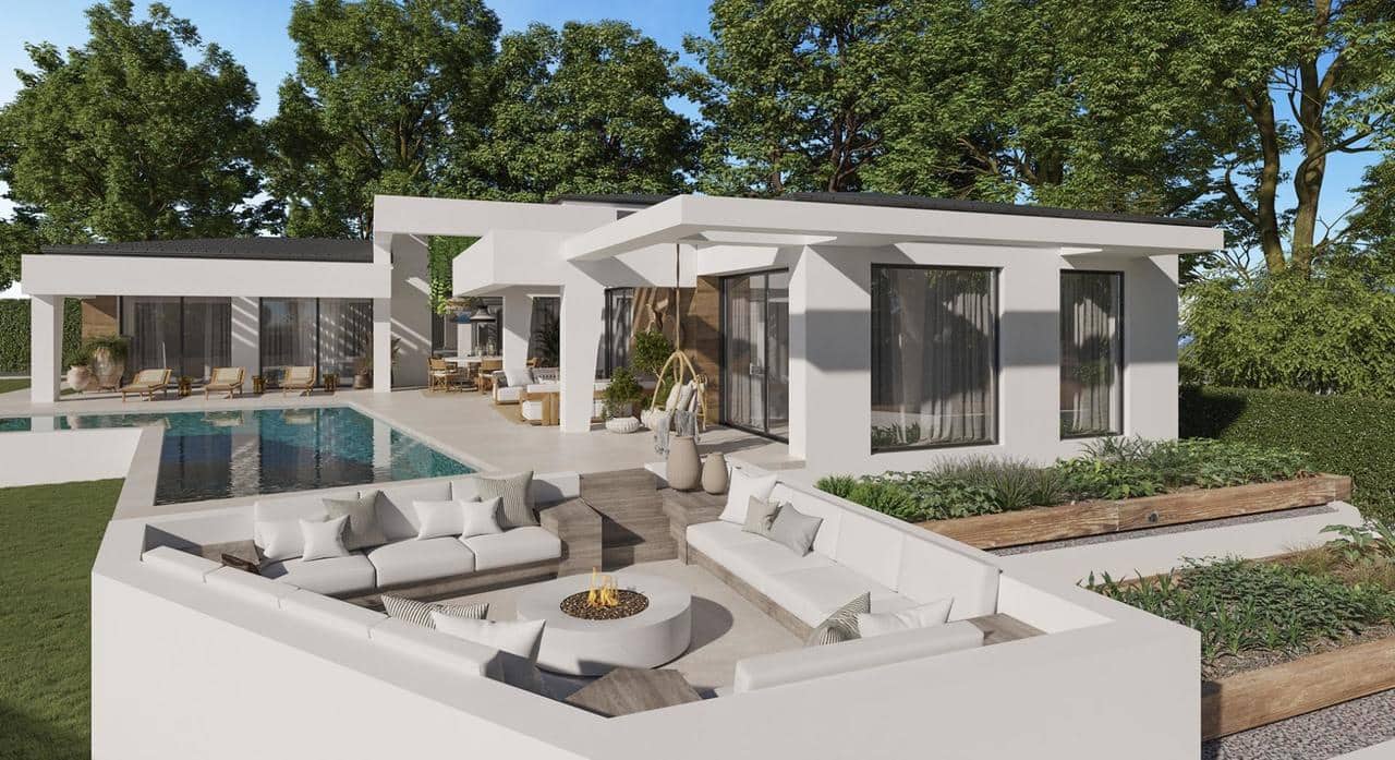 4 makuuhuone Huvila myytävänä paikassa Marbella mukana uima-altaan - 4 200 000 € (Ref: 9907621)