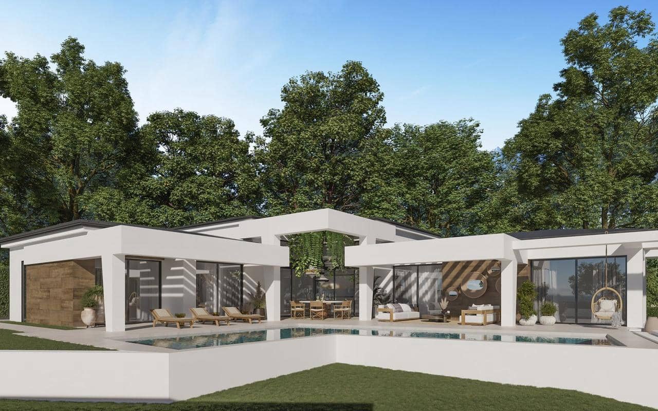 4 makuuhuone Huvila myytävänä paikassa Marbella mukana uima-altaan - 4 200 000 € (Ref: 9907621)