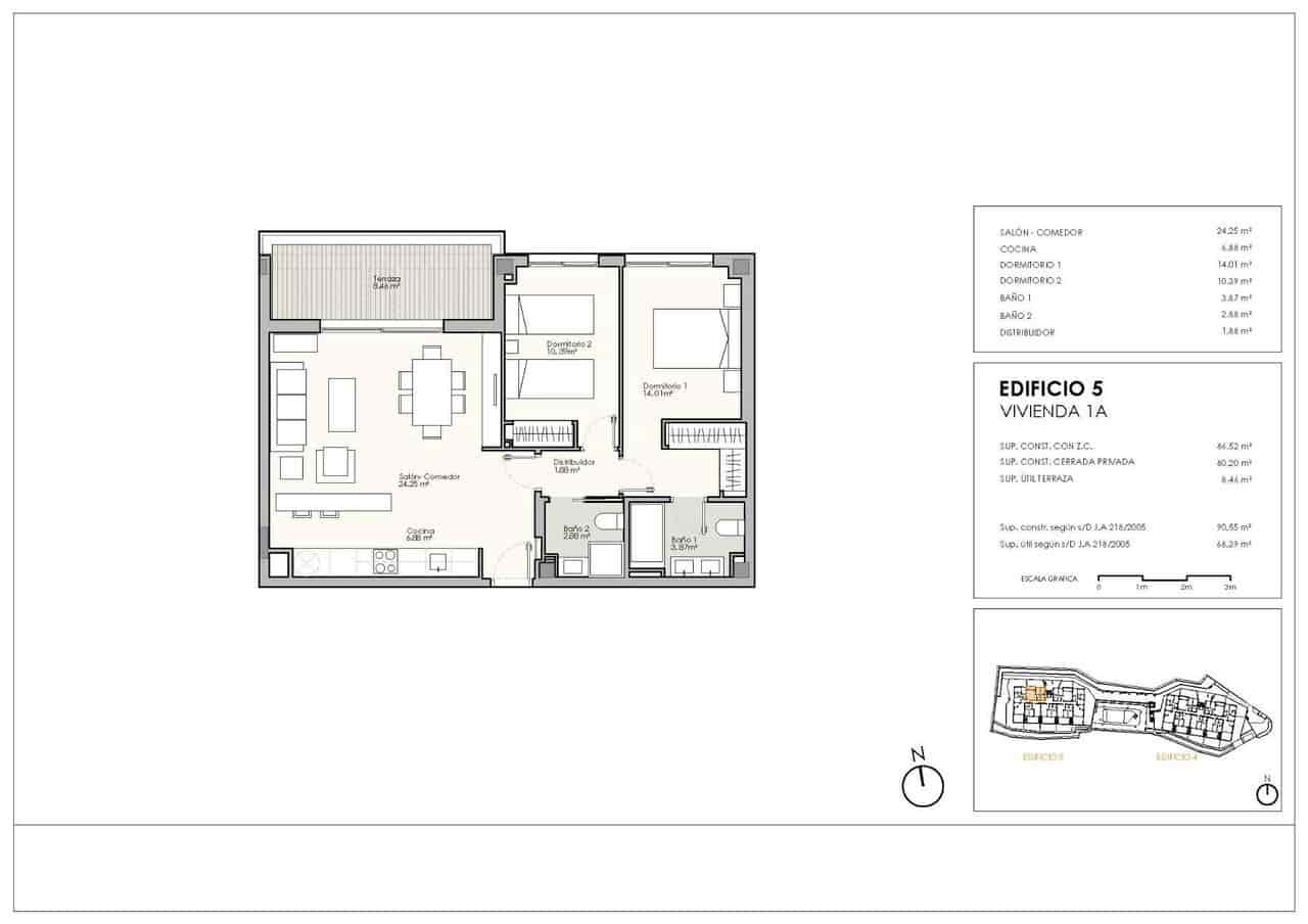 2 makuuhuone Huoneisto myytävänä paikassa Casares mukana uima-altaan - 305 000 € (Ref: 9907625)