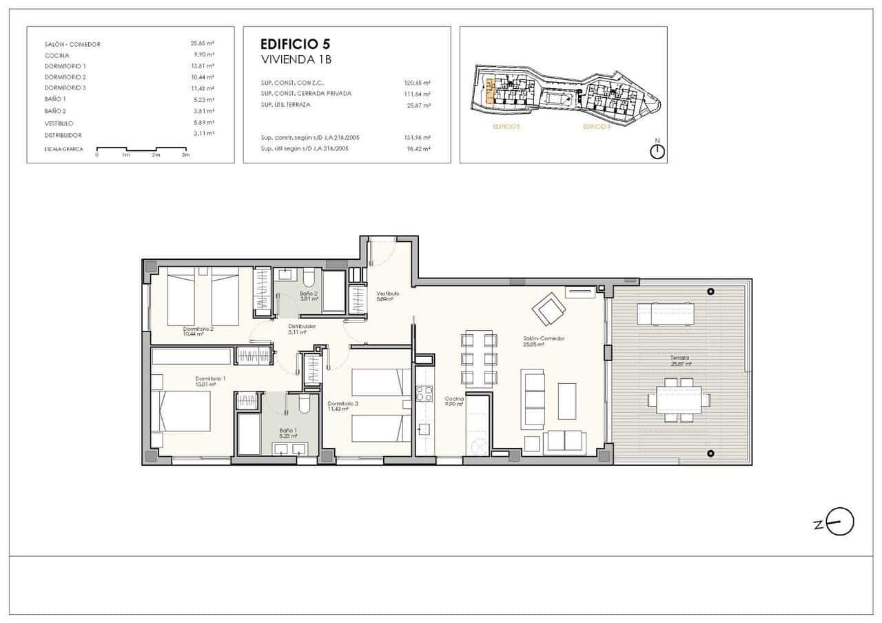3 soverom Leilighet til salgs i Casares med svømmebasseng - € 415 000 (Ref: 9907627)