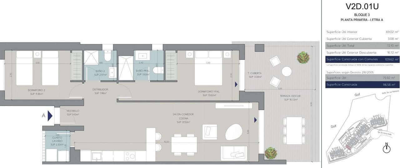 2 Zimmer Apartment zu verkaufen in La Linea de la Concepcion mit Pool - 391.000 € (Ref: 9907658)
