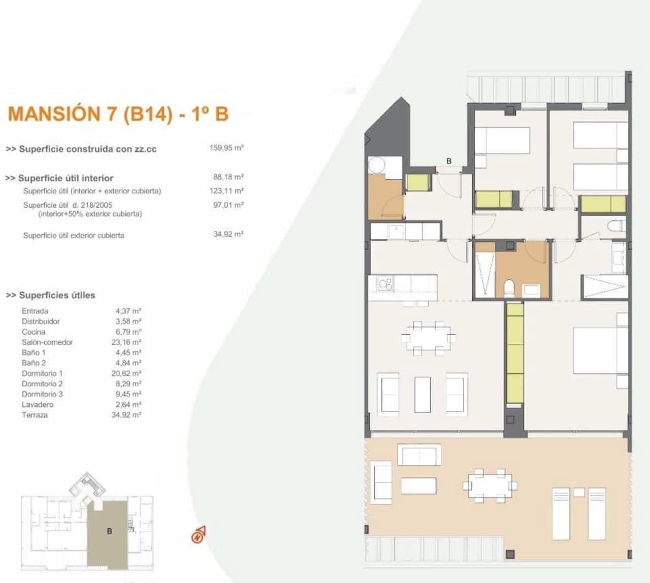 3 camera da letto Appartamento in vendita in La Alcaidesa con piscina - 480.000 € (Rif: 9907664)