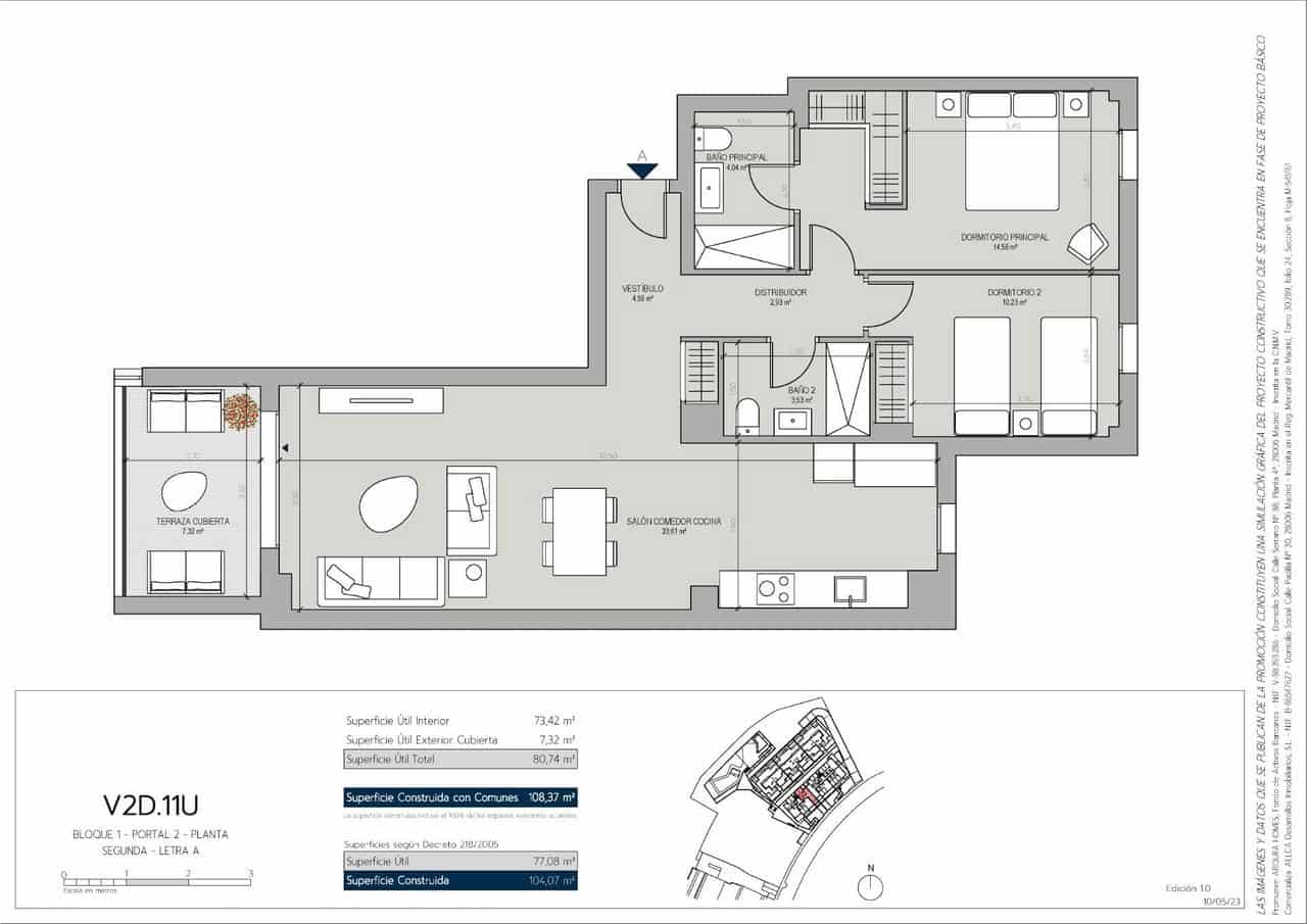 2 bedroom Apartment for sale in Manilva with pool - € 329,000 (Ref: 9907694)