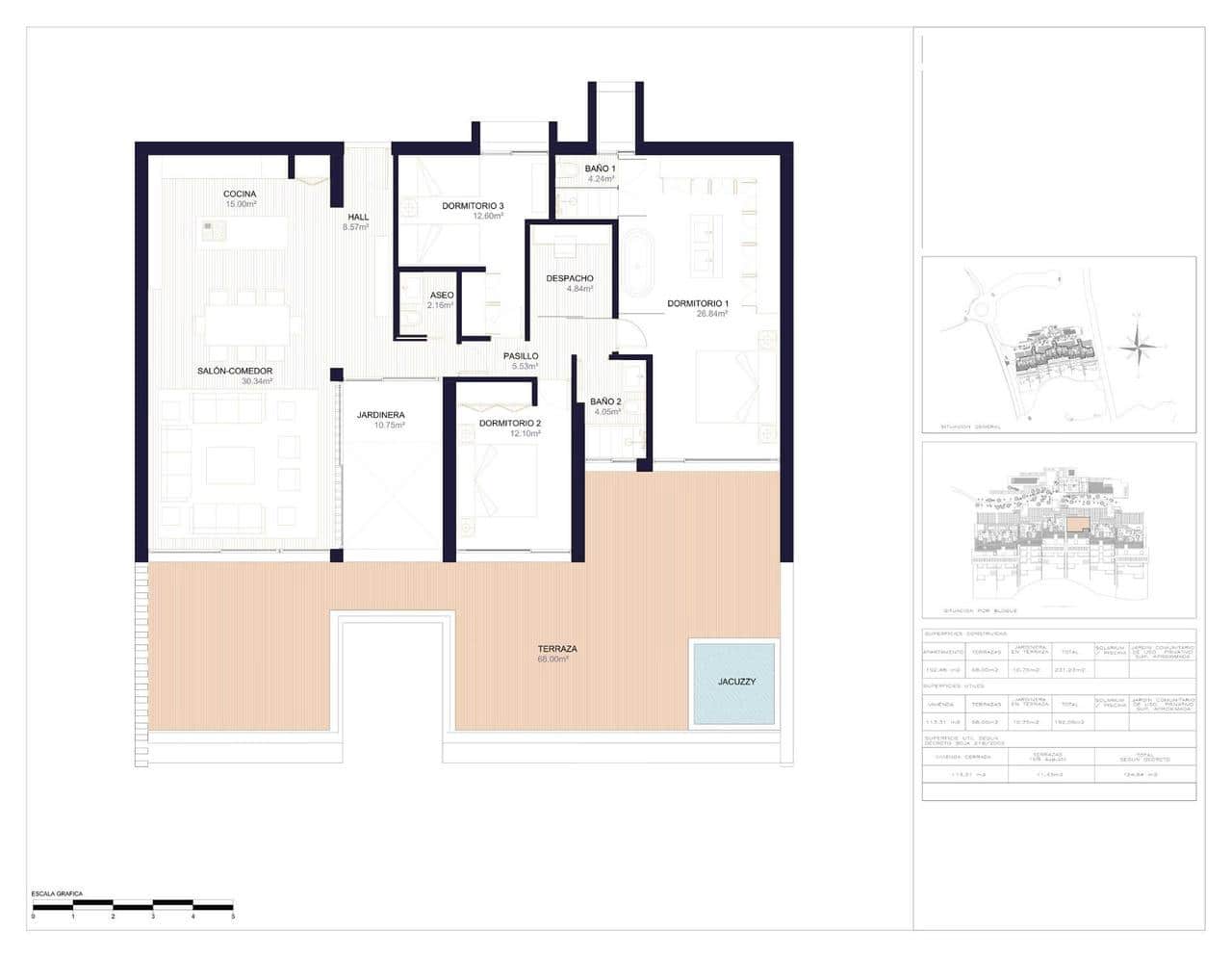 Apartamento de 3 habitaciones en Casares en venta con piscina - 815.000 € (Ref: 9907714)