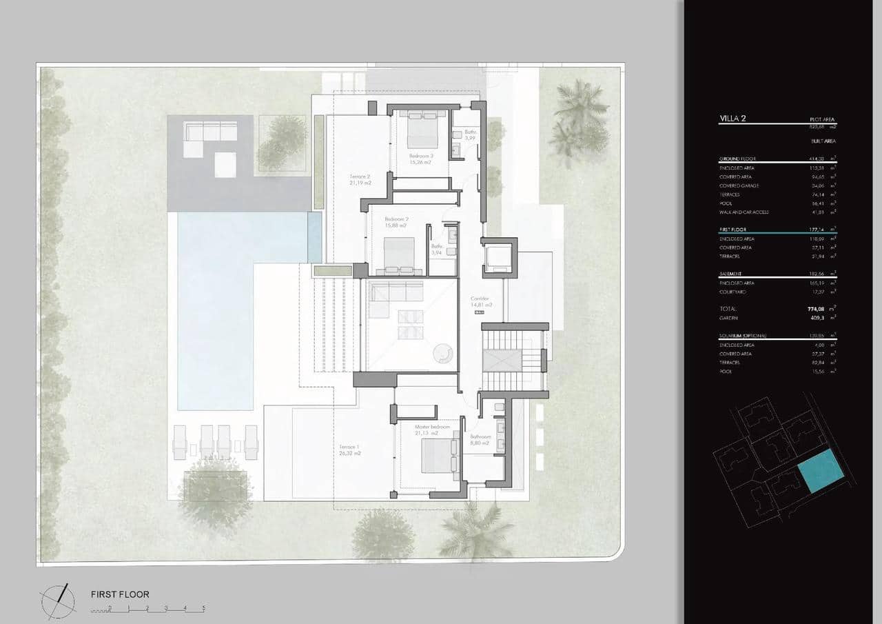 4 soveværelse Villa til salg i Marbella med swimmingpool - € 4.139.500 (Ref: 9907725)