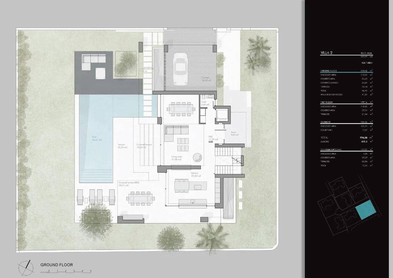 4 soveværelse Villa til salg i Marbella med swimmingpool - € 4.139.500 (Ref: 9907725)