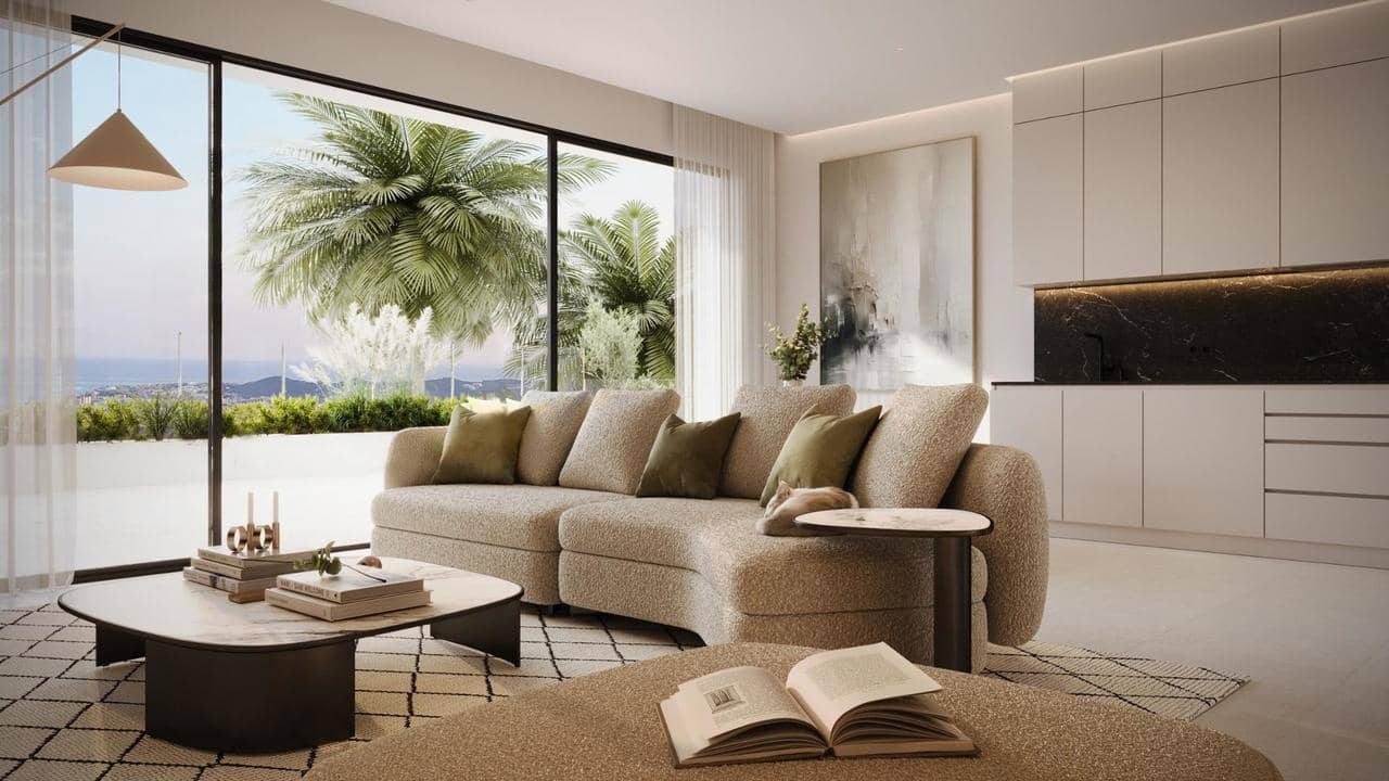 2 Zimmer Apartment zu verkaufen in Mijas mit Pool - 590.000 € (Ref: 9907726)