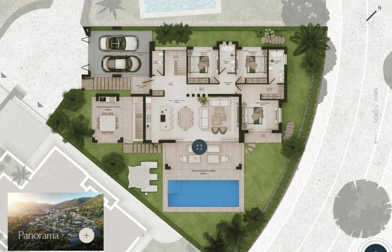 Chalet de 5 habitaciones en Mijas en venta con piscina - 1.850.000 € (Ref: 9907727)