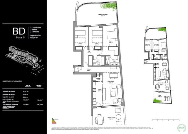 Apartamento de 3 habitaciones en Torremolinos en venta con piscina - 598.000 € (Ref: 9907741)