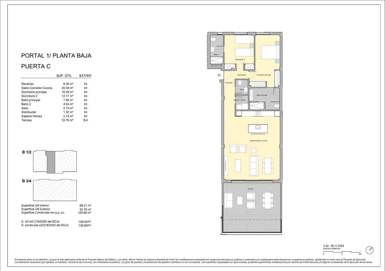 2 Zimmer Apartment zu verkaufen in Estepona mit Pool - 550.000 € (Ref: 9907744)