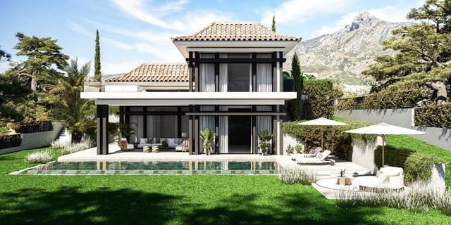 5 chambre Villa/Maison à vendre à Casco Antiguo, Marbella avec piscine - 4 850 000 € (Ref: 9907751)