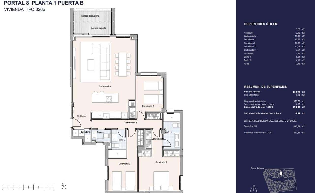 3 bedroom Apartment for sale in Marbella with pool - € 950,000 (Ref: 9907759)